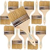 Pro Grade - Chip Paint Brushes - 12 Ea 4 Inch Chip Paint Brush