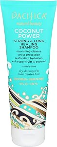 Pacifica Beauty Coconut Power Strong and Long Moisturizing Shampoo, Vegan & Cruelty Free, 8 Fl Oz
