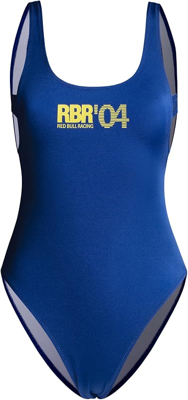 Damen RBR Scoop Badeanzug, Blau (Bright Blue), L