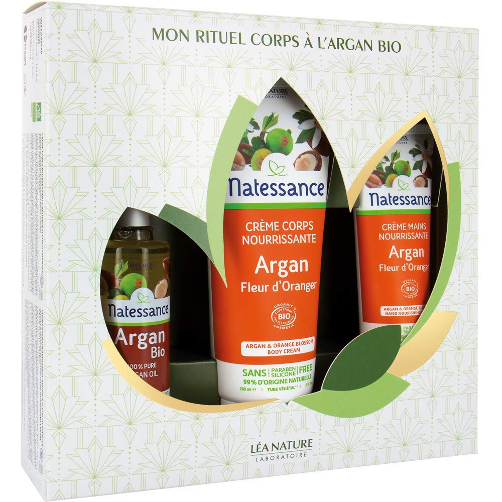 Natessance Set My Body Ritual with Organic Argan