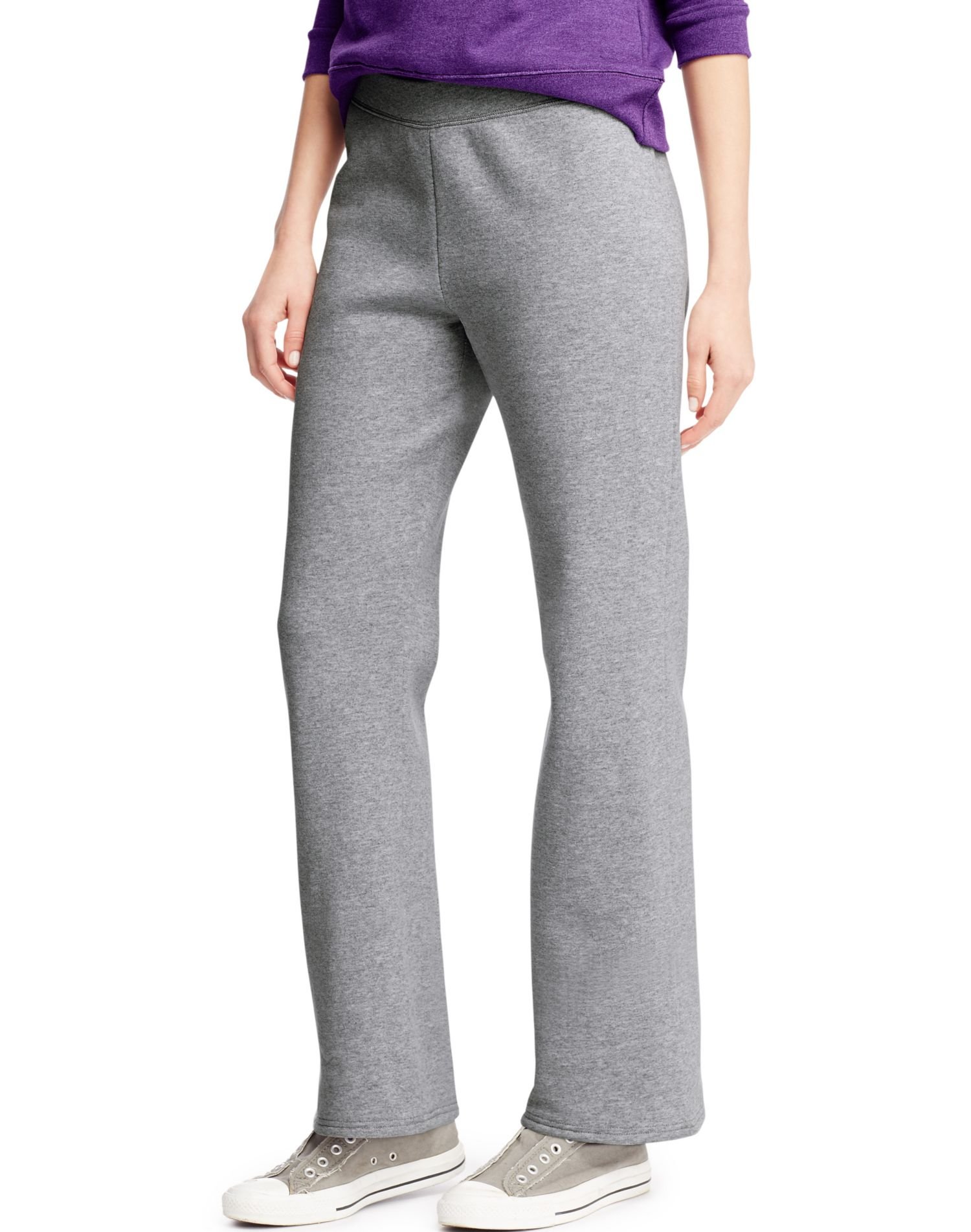 Hanes Women's Fleece Pant Open Leg Sweatpants, Regular S 2XL Buy