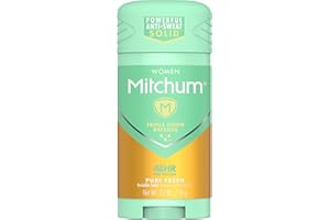 Mitchum Women Triple Odor Defense Invisible Solid Antiperspirant Deodorant, Pure Fresh, 2.7 oz