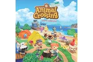 Animal Crossing: New Horizons 2024 Wall Calendar