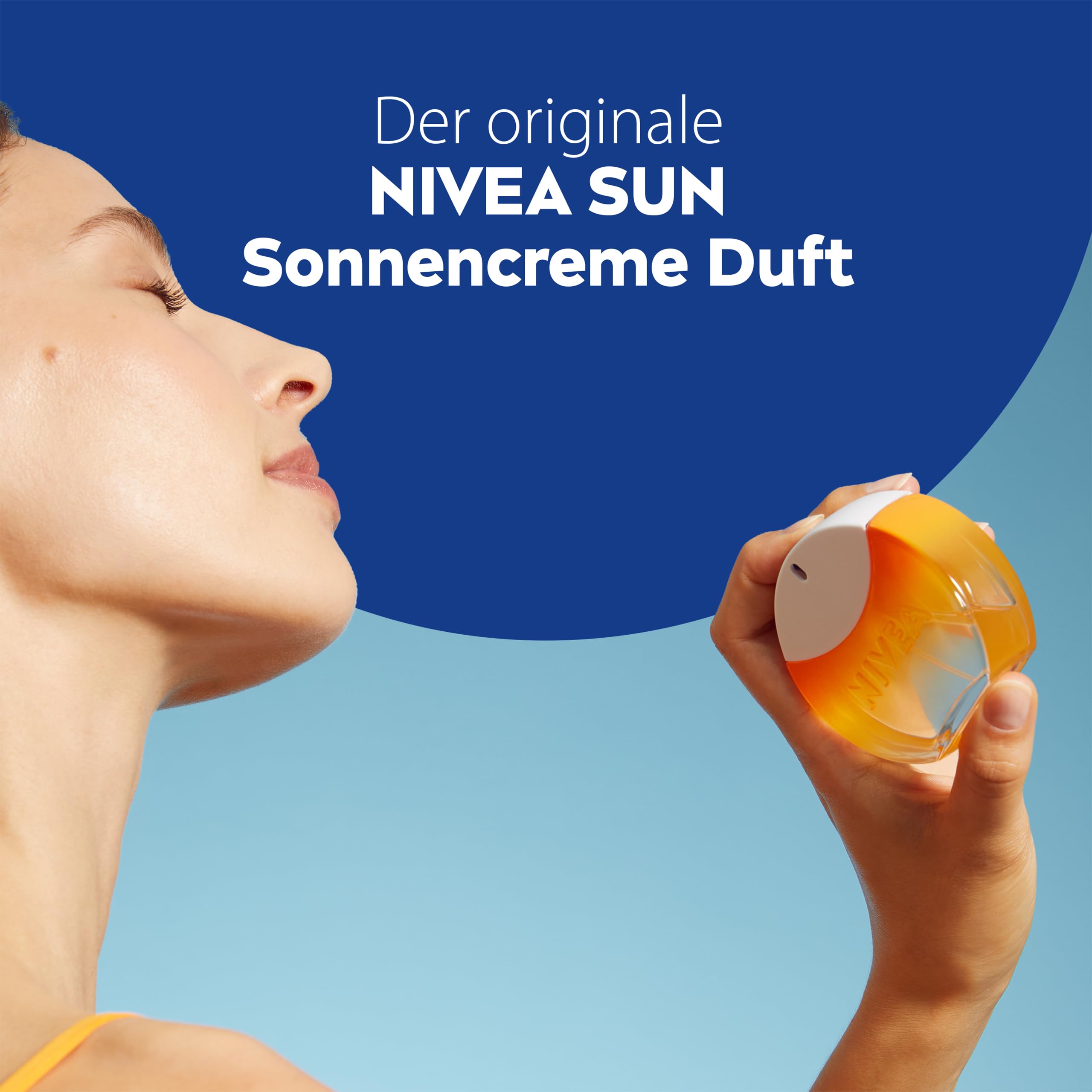NIVEA SUN Eau de Toilette, Unisex-Parfum mit dem Original Sonnencreme Duft, sommerlich, erfrischend und im ikonischen Parfüm-Flakon (30 ml) 2