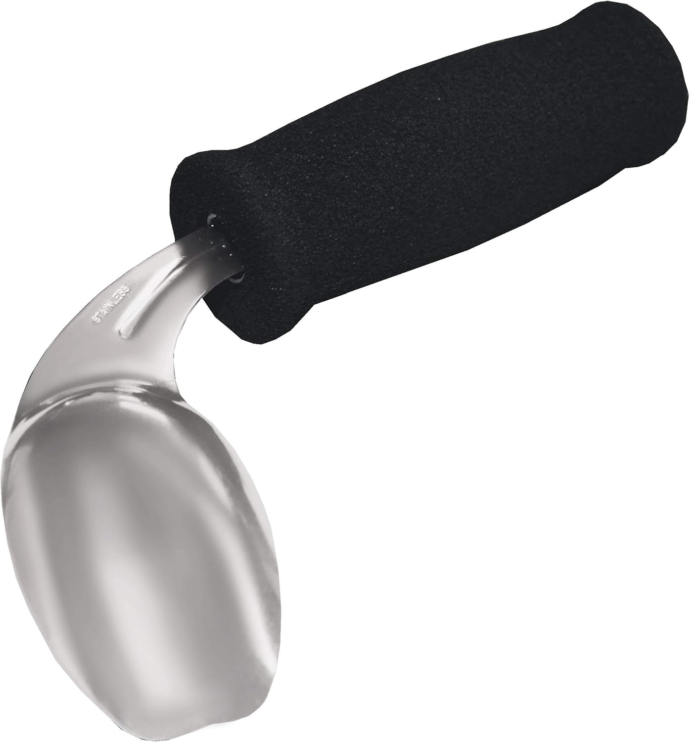 Soft Foam Built-Up Handle Offset Spoon: Health & Personal Care