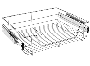 KB 60cm, Teleskopschublade, Küchenschublade, Small-Korb, Tiefe 440mm, mit Teleskopschienen