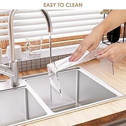 2 Set Large Acrylic Risers, 8 Pcs Rectangular Clear