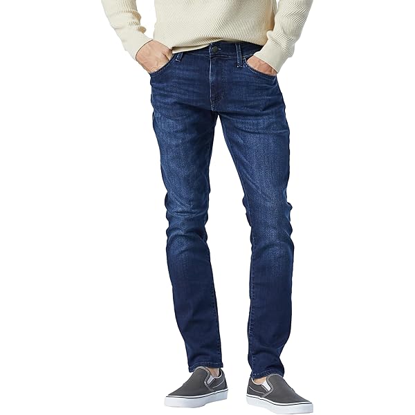 Mavi Men's Jake Regular Rise Slim Leg Jeans, Blue Stone Williamsburg