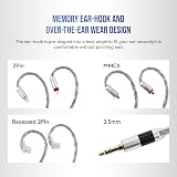 Linsoul Tripowin Zonie 2M IEM Cable 16 Core Silver Plated Earphone Cord view 6