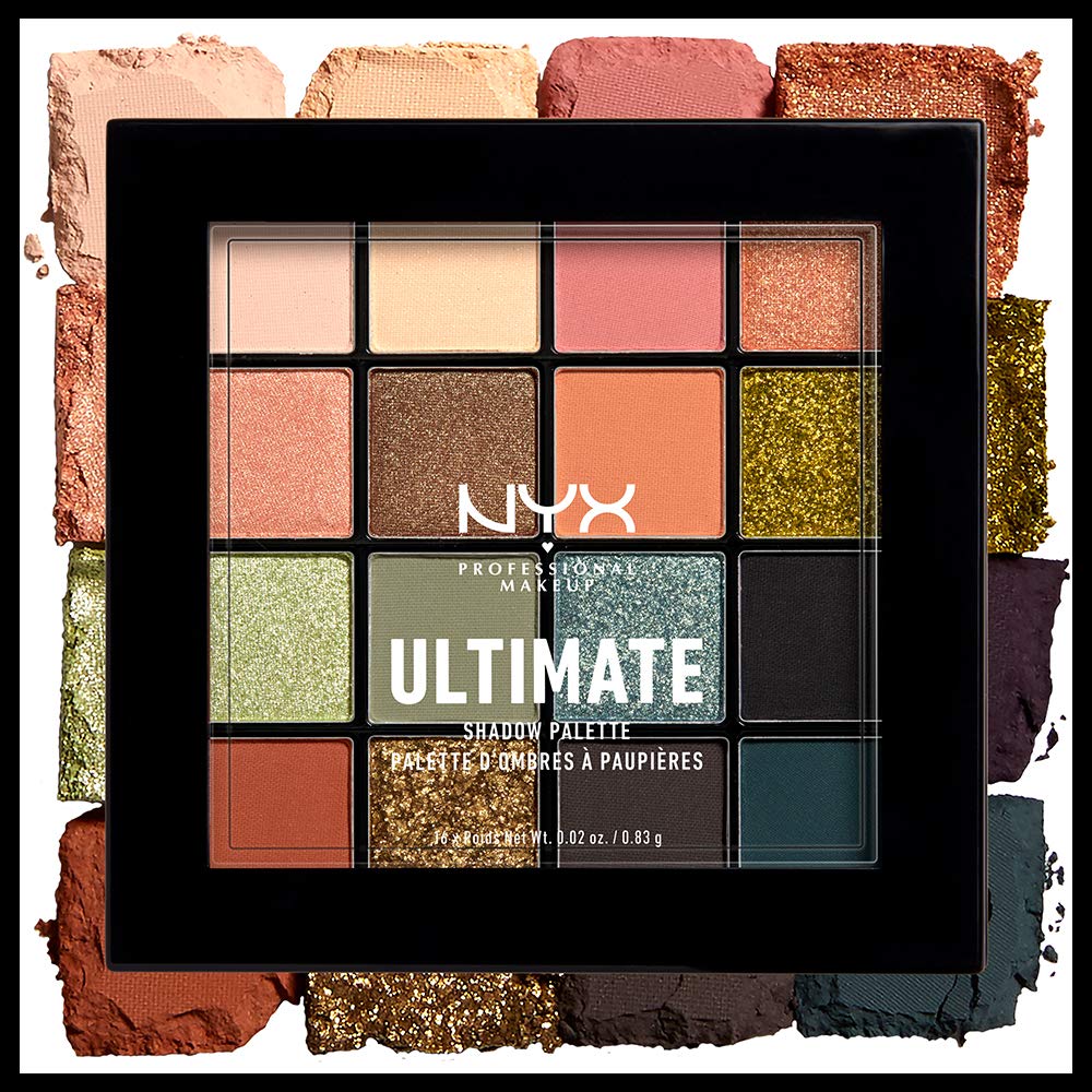 NYX PROFESSIONAL MAKEUP Ultimate Shadow Palette, Eyeshadow Palette - Utopia