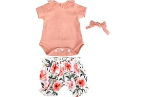 Aori Reborn Baby Dolls Clothes 20 inch Outfit Shirt and Floral Pants Set for 17-20 Inch Lifelike Reborn Girl Doll