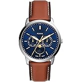 Fossil Men's Neutra Quartz Stainless Steel and Leather Chronograph Watch