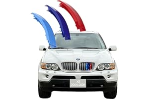 VaisbyTown Automotive Grille Inserts for BMW X5 E53 2004-2006 (7 Grilles),Front Grill Accessories