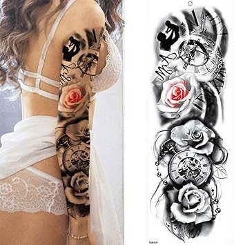 Tatouages Temporaires Extra Larges Bras Complet Corps