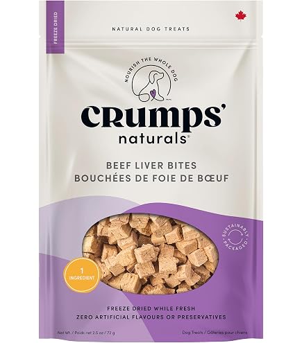 Berta Bites Freeze-Dried Beef Liver Dog Treats - Grass-Fed Angus, Single Ingredient - View #8