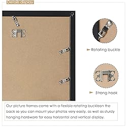 DUENPY 13x19 Collage Picture Frame 4x6 Picture