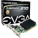 EVGA2 GeForce 210 Passive 1024 MB DDR3 PCI Express 2.0 DVI/HDMI/VGA Graphics Card 01G-P3-1313-KR