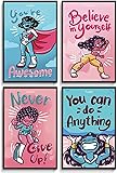 Black Girl Wall Art for Little Room Decor - Art