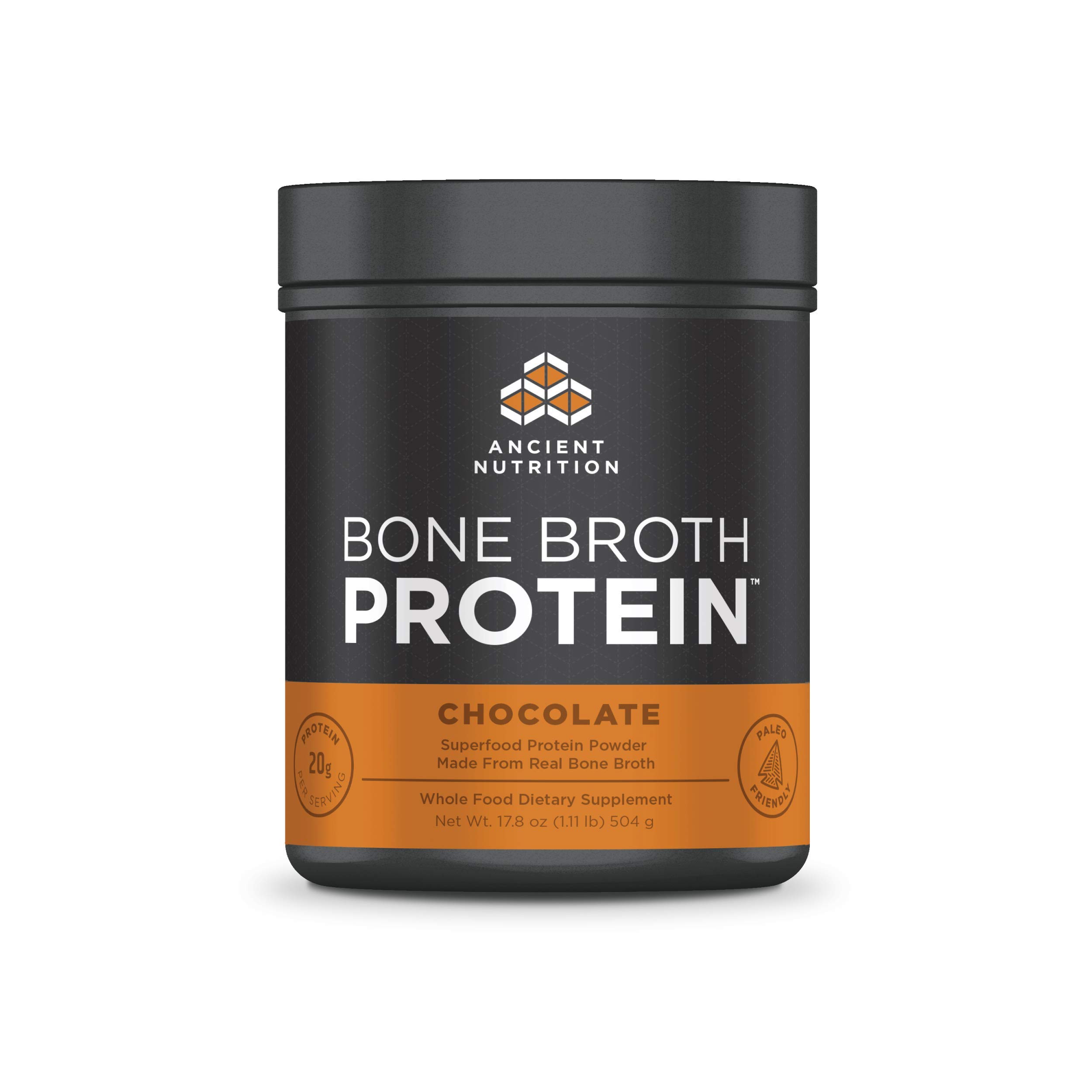 Amazon Ancient Nutrition Organic Bone Broth Protein Powder Peanut 