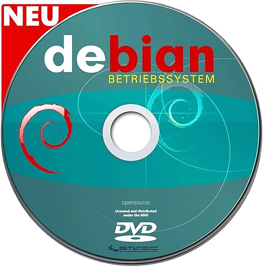 Linux Debian InstallDVD 32 oder 64 Bit Deutsch Neueste Version
