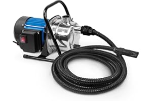 FLUENTPOWER 1HP Portable Garden Transfer Pump, 900GPH Electric Sprinkler Booster Pump, Shallow Well Jet Pump for Home Lawn Ir