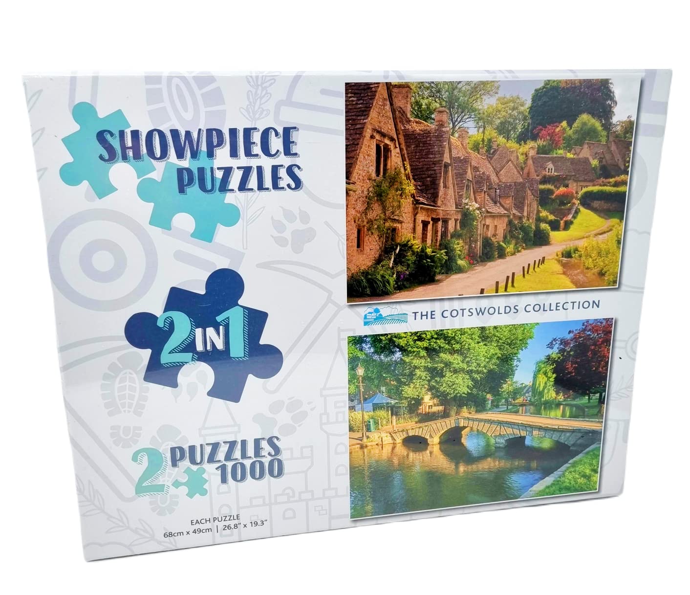 Showpiece Puzzles 2 x 1000 Piece Collection (Cotswolds)