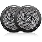 Pyle Marine Speakers - 5.25 Inch Low Profile Slim Style Waterproof Wakeboard Tower and Weather Resistant Outdoor Audio Stereo
