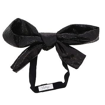 baby black headband