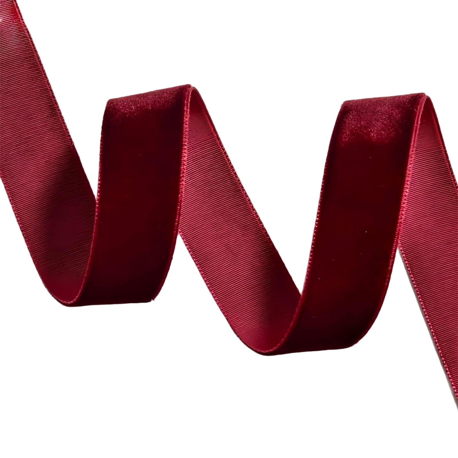 Burgundy Velvet Ribbon from Seller Foshird, Others are DEFECTIVE! - Thin 10mm x 10 Yards, Thick 20mm x 10 Yards