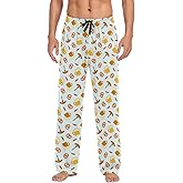 Fest Beer Pretzels Sausages Mens Pajama Pants Lounge Men's Pajama Bottoms Soft Sleep Pants With Pockets L