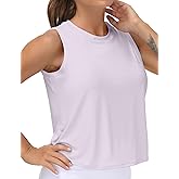 THE GYM PEOPLE Women's Workout Tops in Ice Silk Quick Dry Sleeveless