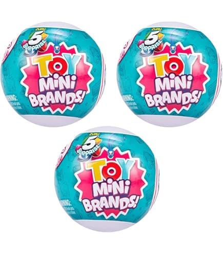 ZURU 5 Surprise Mini Brands! Series 2 : Amazon.ca: Toys & Games
