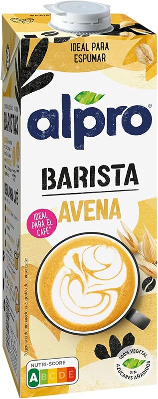 Barista Oat Vegetable Drink - Adequado para café - Pack de 8 x 1L