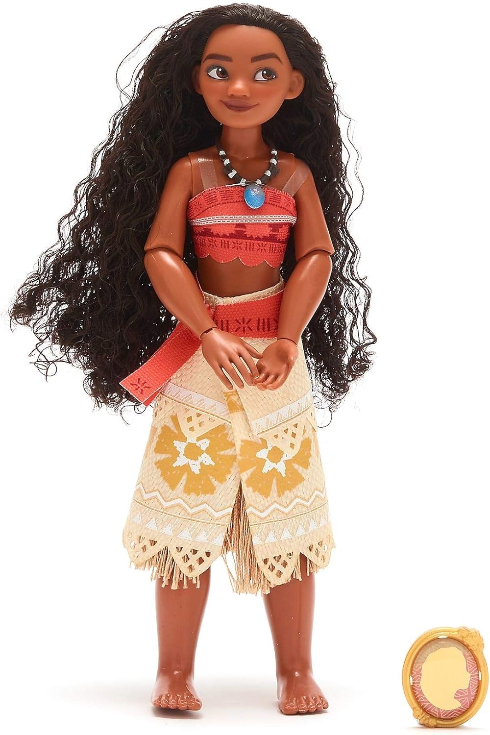 Disney Moana Classic Doll with Clip On Pendant 28cm Tall Toy Doll