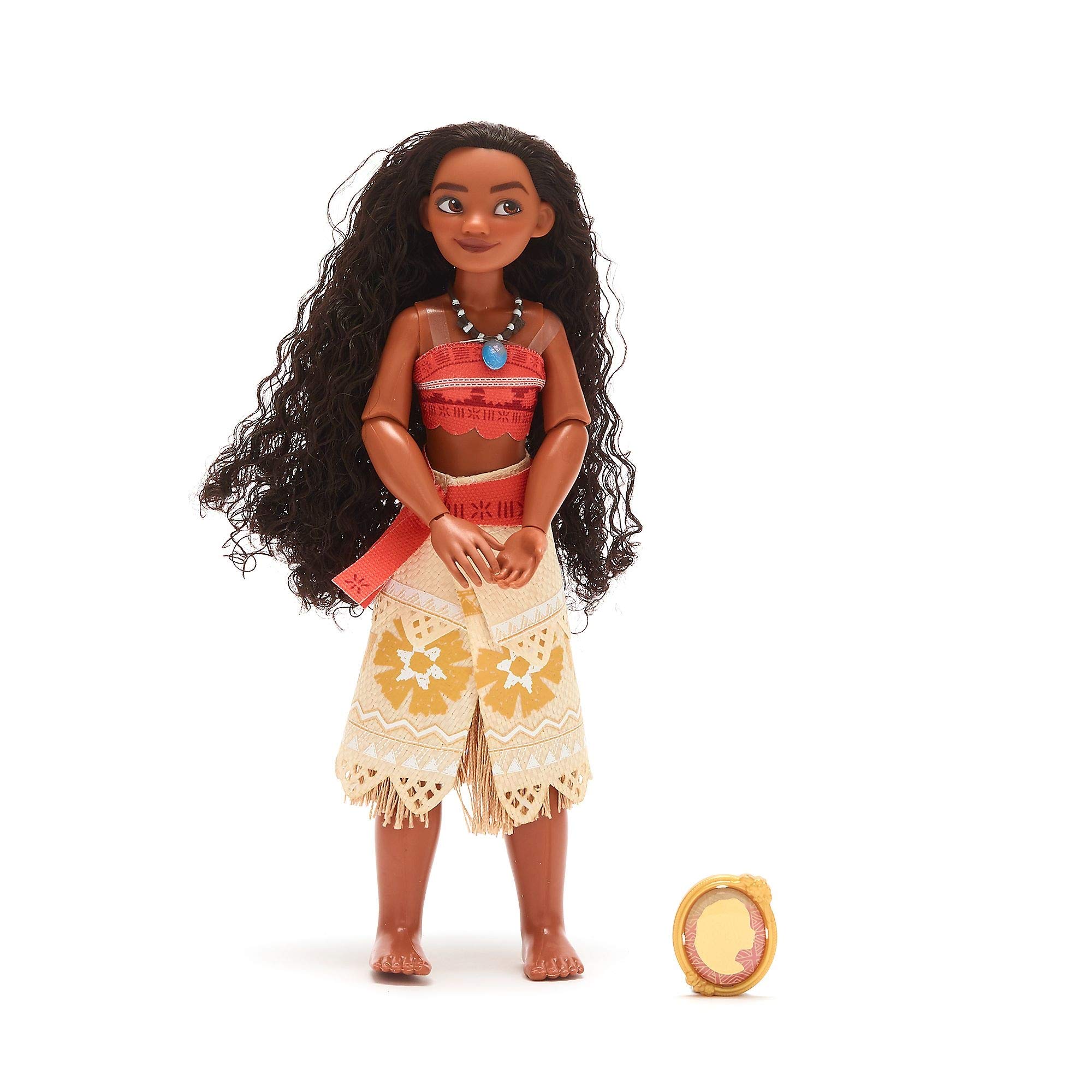 Disney Moana Classic Doll with Clip On Pendant 28cm Tall Toy Doll