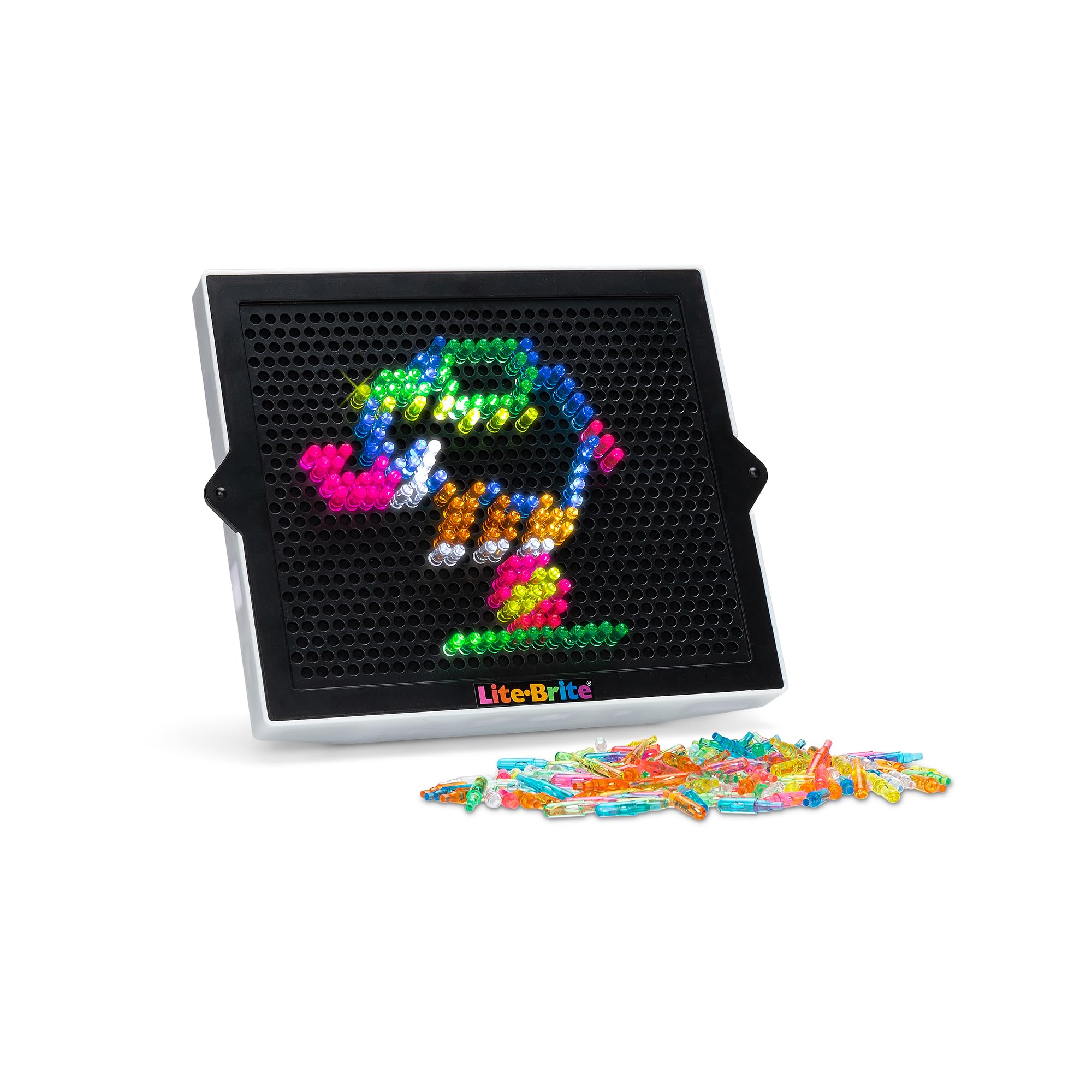 Lite-Brite Classic, Favorite Retro Toy - Create Art with Light, STEM, Educational Learning, Holiday, Birthday, Gift, Boys, Kid, Toddler, Girls Age 4+