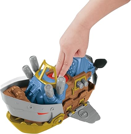 imaginext pirate shark boat