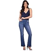 Rekucci Women's Secret Figure Premium Lux Denim Bootcut Pull-On Jean