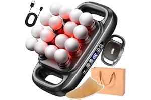 Wosudim Morglea Massager - 2025 New Morglea Deep Tissue Massager, 16 Head Massage Deep Tissue, 30 Intensity Levels with 16 Massage Heads, Quiet Percussion Massagers for Legs, Waist, Buttocks Muscles