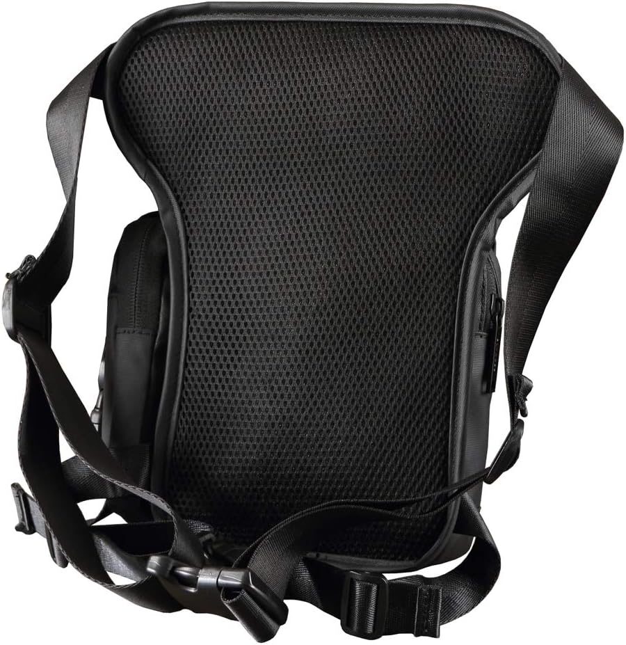 Xieben Outdoor Motorcycle Bike Drop Leg Bag for Men Women Thigh Waist Fanny Pack Mens Multi-Function Outdoors Travel Sports Riding Cycling Fishing Camping Hiking Black - Image 4
