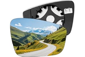 Passenger Side Heated Mirror Glass Replacement for Volkswagen VW 2011-2015 Jetta mirror 2011 Beetle 2011-2018 Passat Right Pa