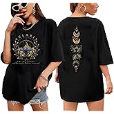 Wudlads Acotar Night Court T Shirt Women Velaris City of Starlight Tshirt Night Court Graphic Tee Oversized Short Sleeve Tops