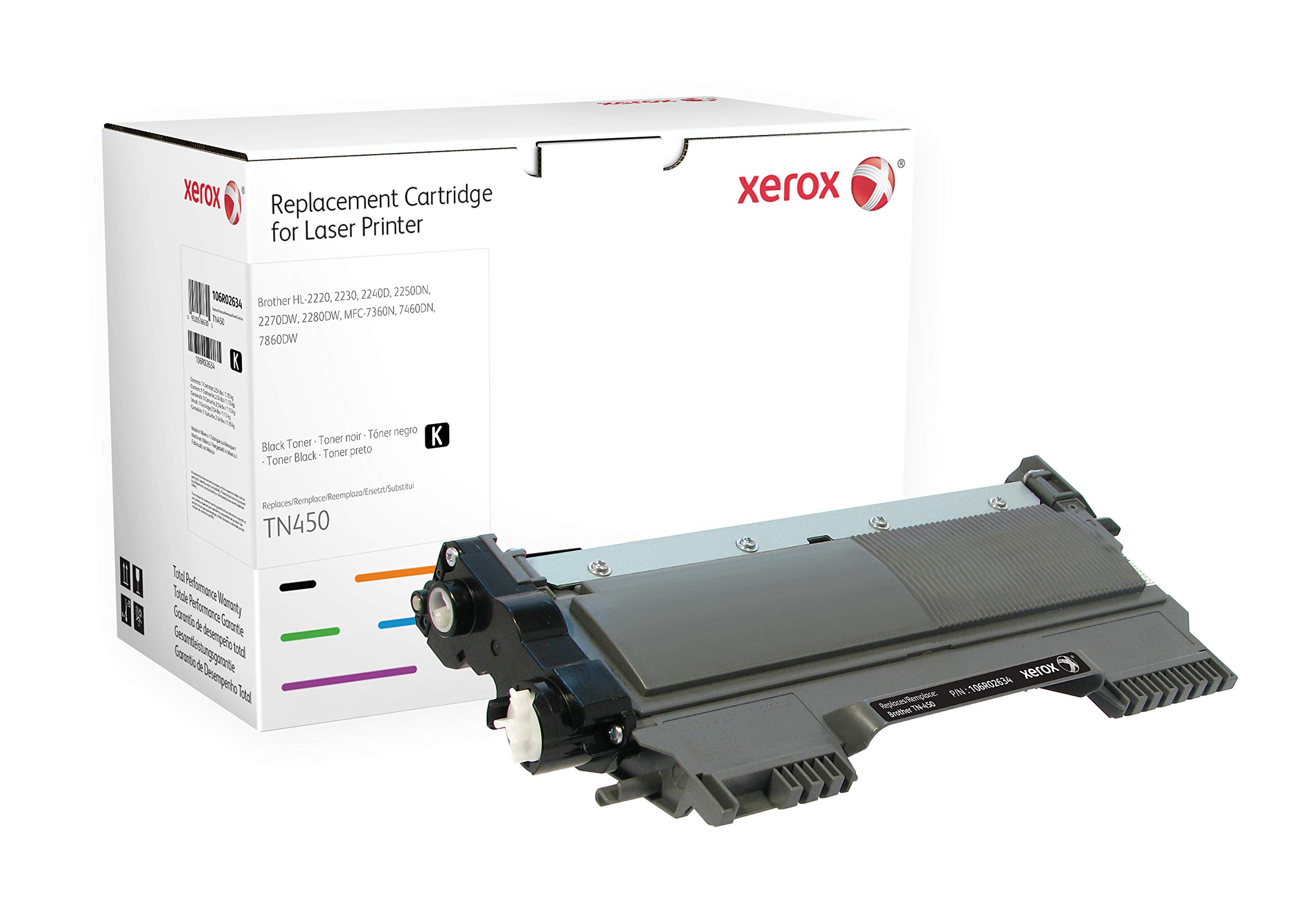 Everyday by Xerox Compatible Brother TN2220 Black Toner, High Capacity, Remanufactured