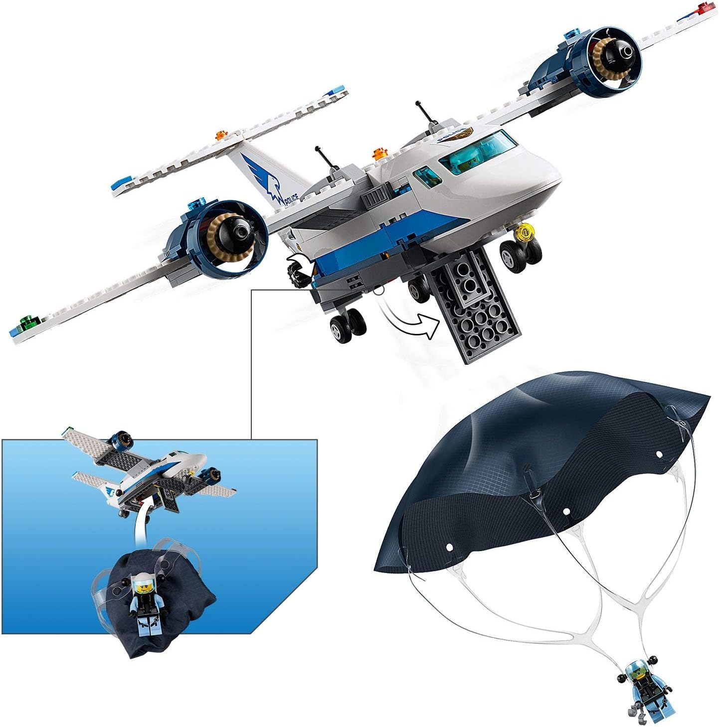 Lego city base aerienne police Clearance