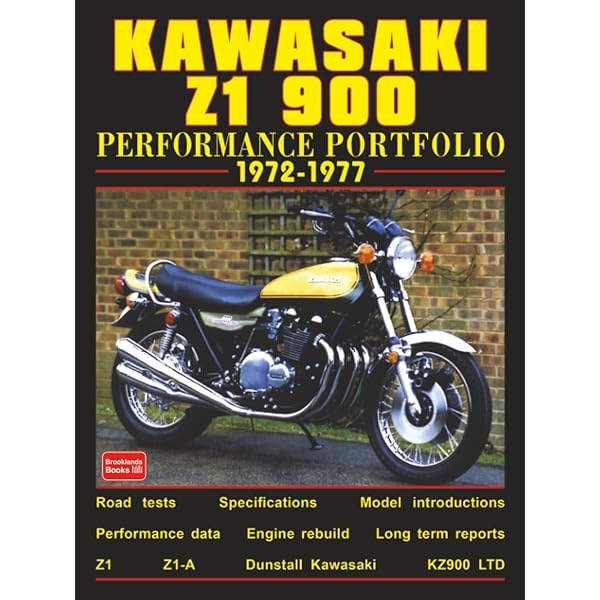 月刊 シナリオ 1979年 全12冊 Kawasaki Z1 900 Performance Portfolio 1972-1977: Road Test Book