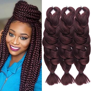 Amazon Com Fashion Lady Kanekalon Jumbo Braiding Hair Extension