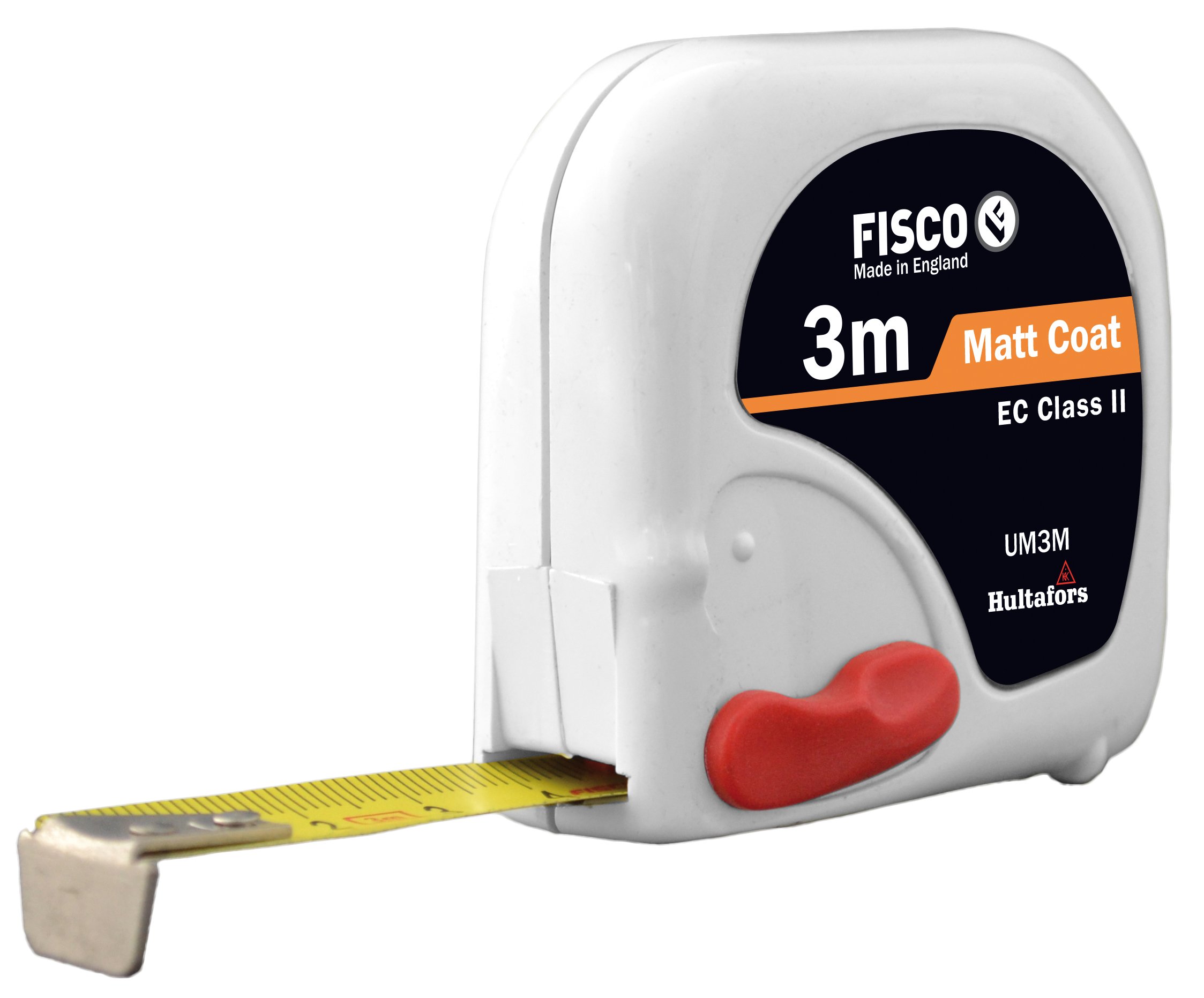 Fisco UM3M - Flexómetro clase II de bolsillo con Freno lateral UNI-Matic II (3x16)