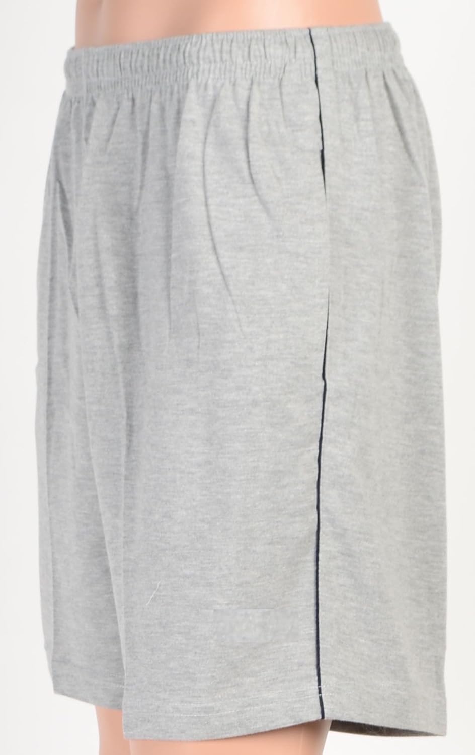 gazelle activestylish mens lounge shorts mlange grey