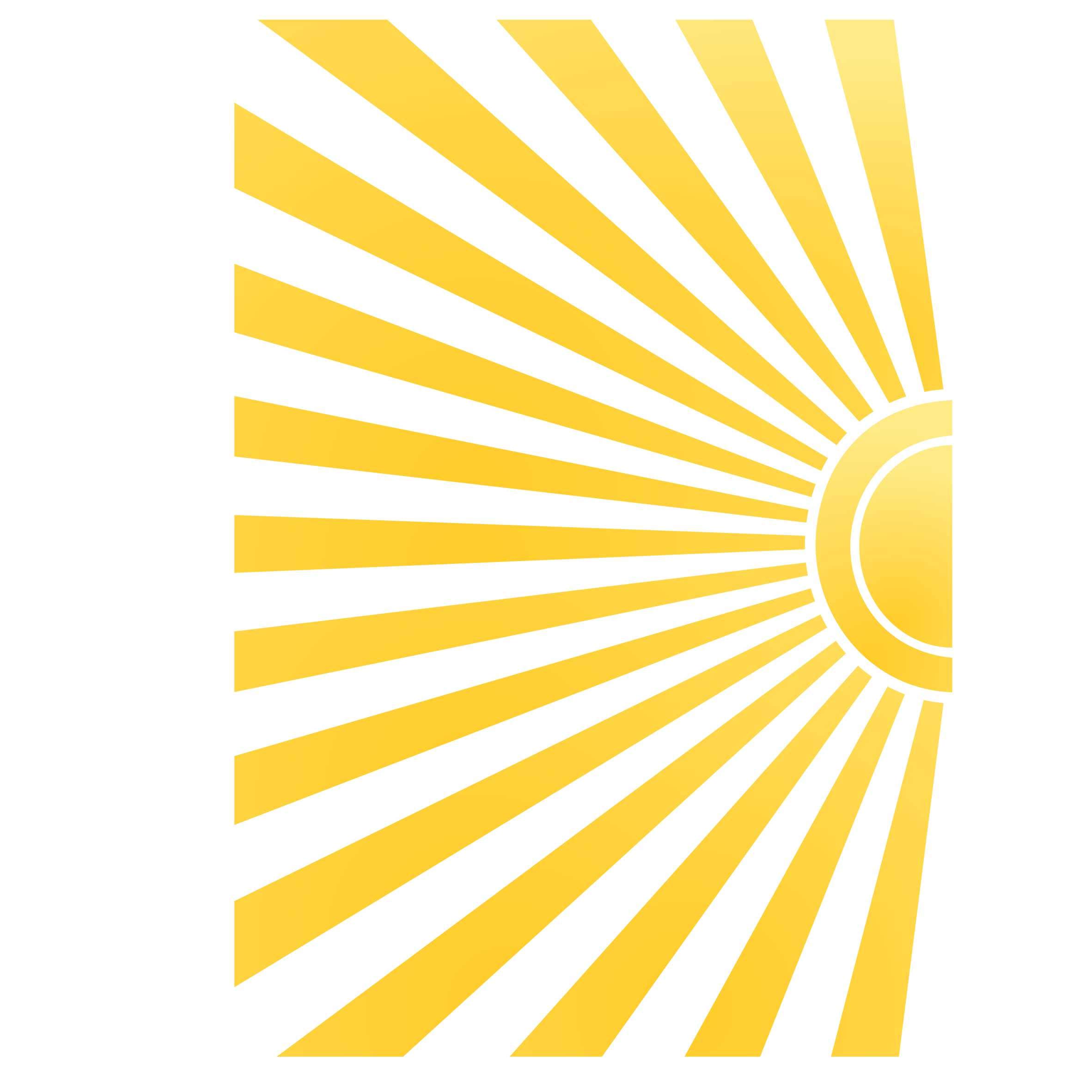 Sunbeam Layering Stencil, 11.43 x 16.51 cm - Layering Stencil use to add Texture and Design to Mixed Media Backgrounds