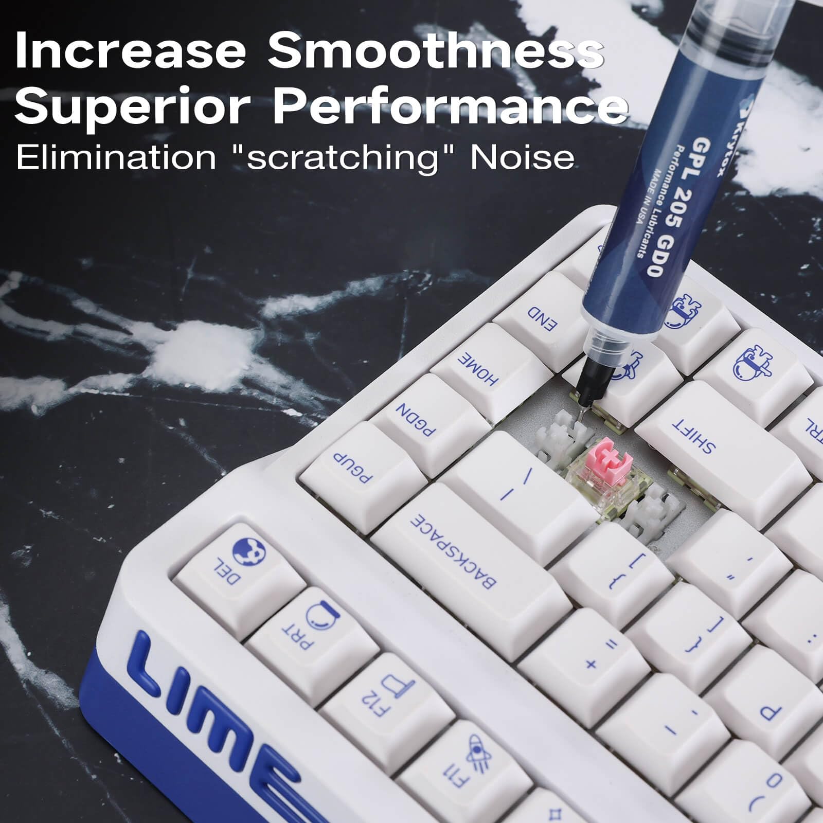 KrytoxGPL205GD0Lubricant, Keyboard Switch Lube GPL 205 Grade 0